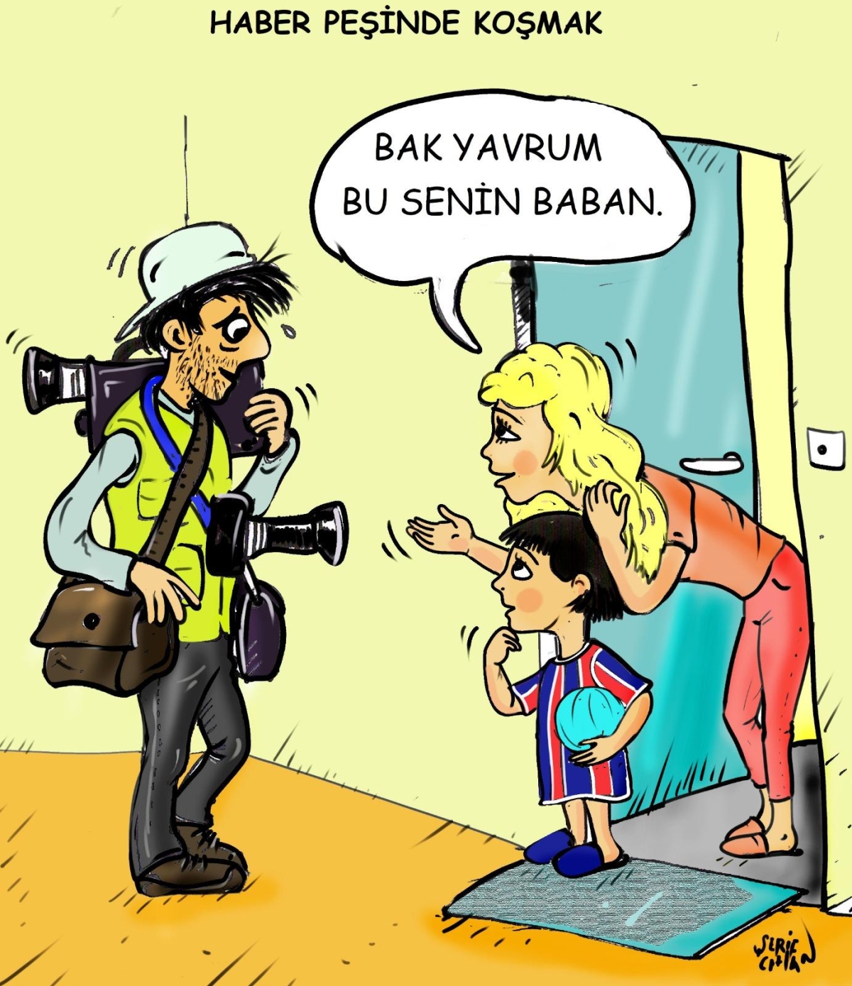 Karaelmas Gazeteciler Derneği'nden bayrama özel 'Çizgi'li mesaj